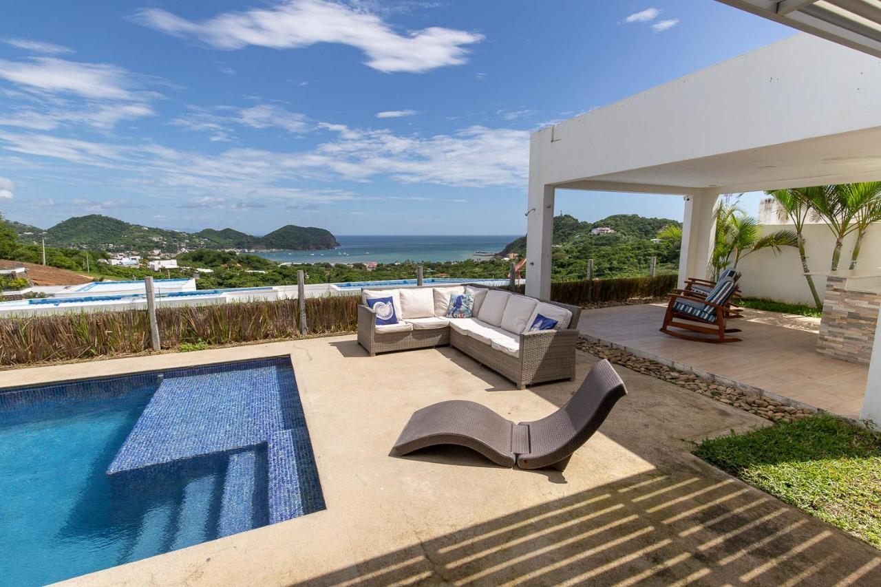 Casa Marea Alta - Amazing Ocean Views, Private Pool, AC, Close to Town San Juan del Sur Esterno foto