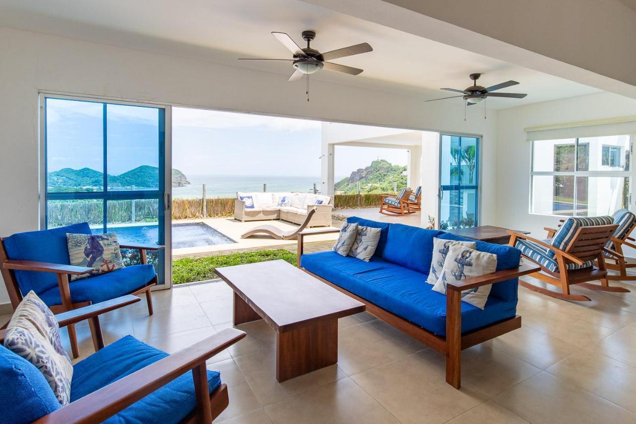Casa Marea Alta - Amazing Ocean Views, Private Pool, AC, Close to Town San Juan del Sur Esterno foto